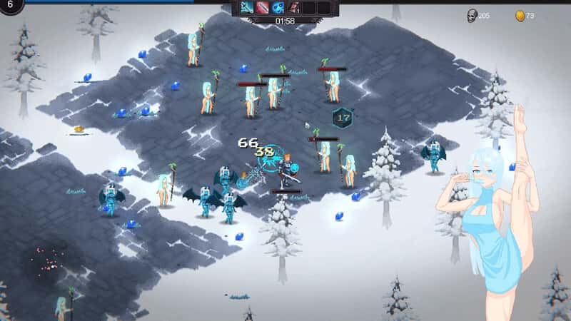 PC/像素ACT 神灵多角色 HaremOfGods 885M全息投影